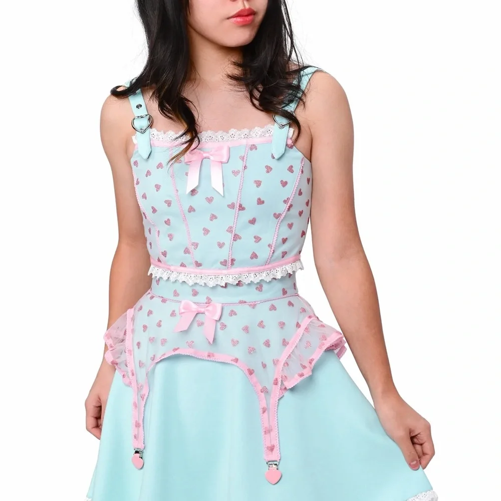 Lucky Girl Crop Top AND Skater Skirt - Picture 2 of 5